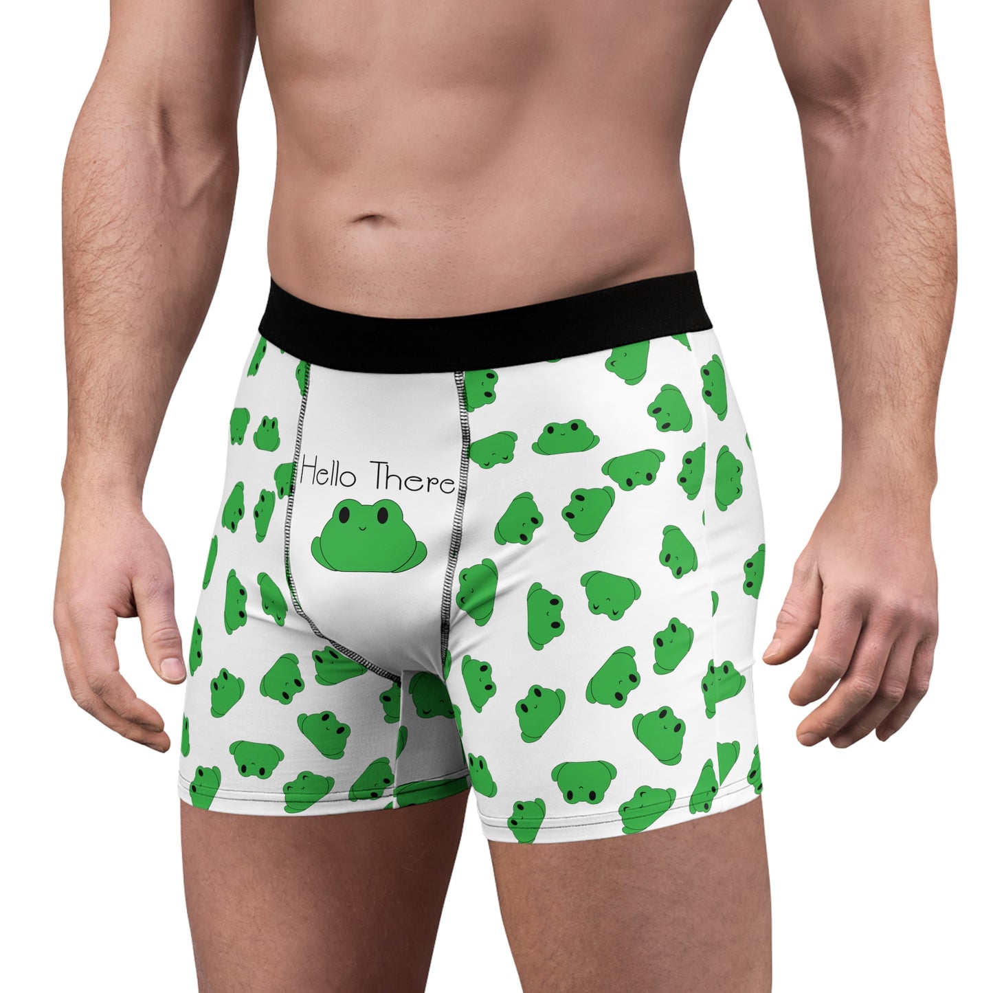 Hello There - White Boxer Briefs