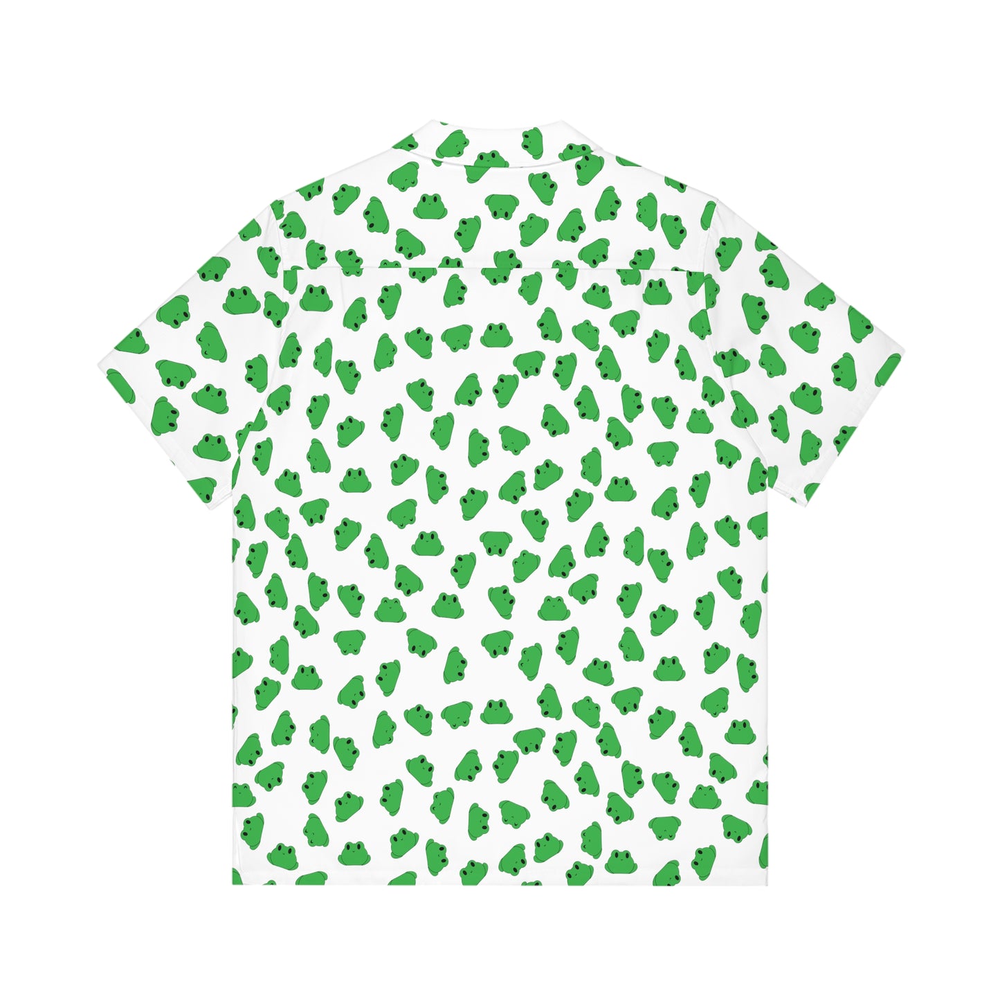 Plain Froggy Hawaiian Shirt (White)
