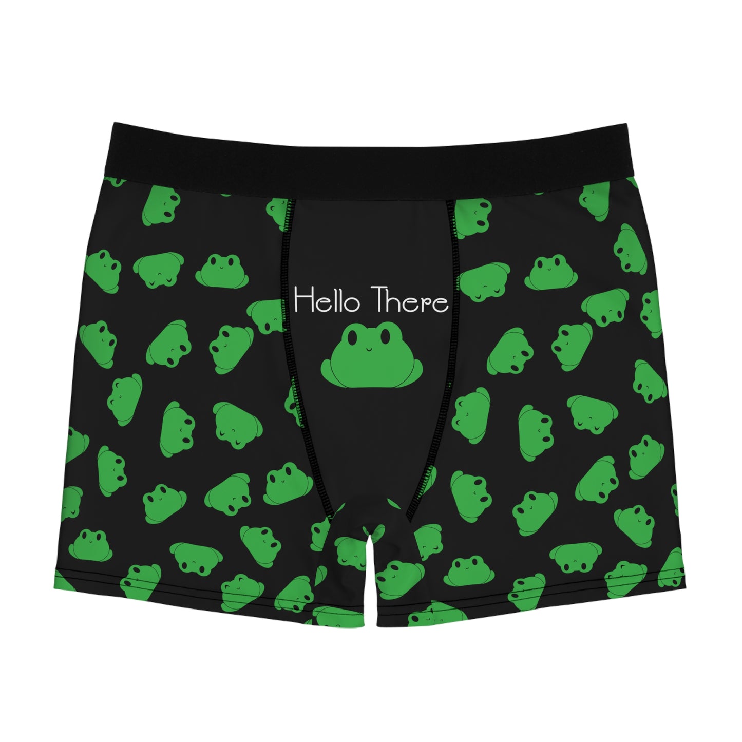 Hello There - Black Boxer Briefs