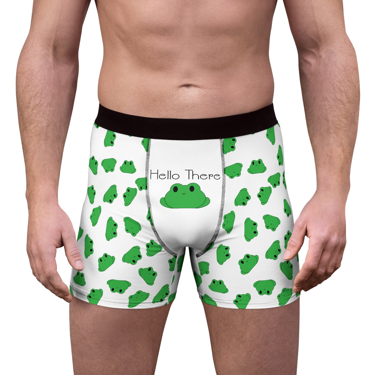 Hello There - White Boxer Briefs