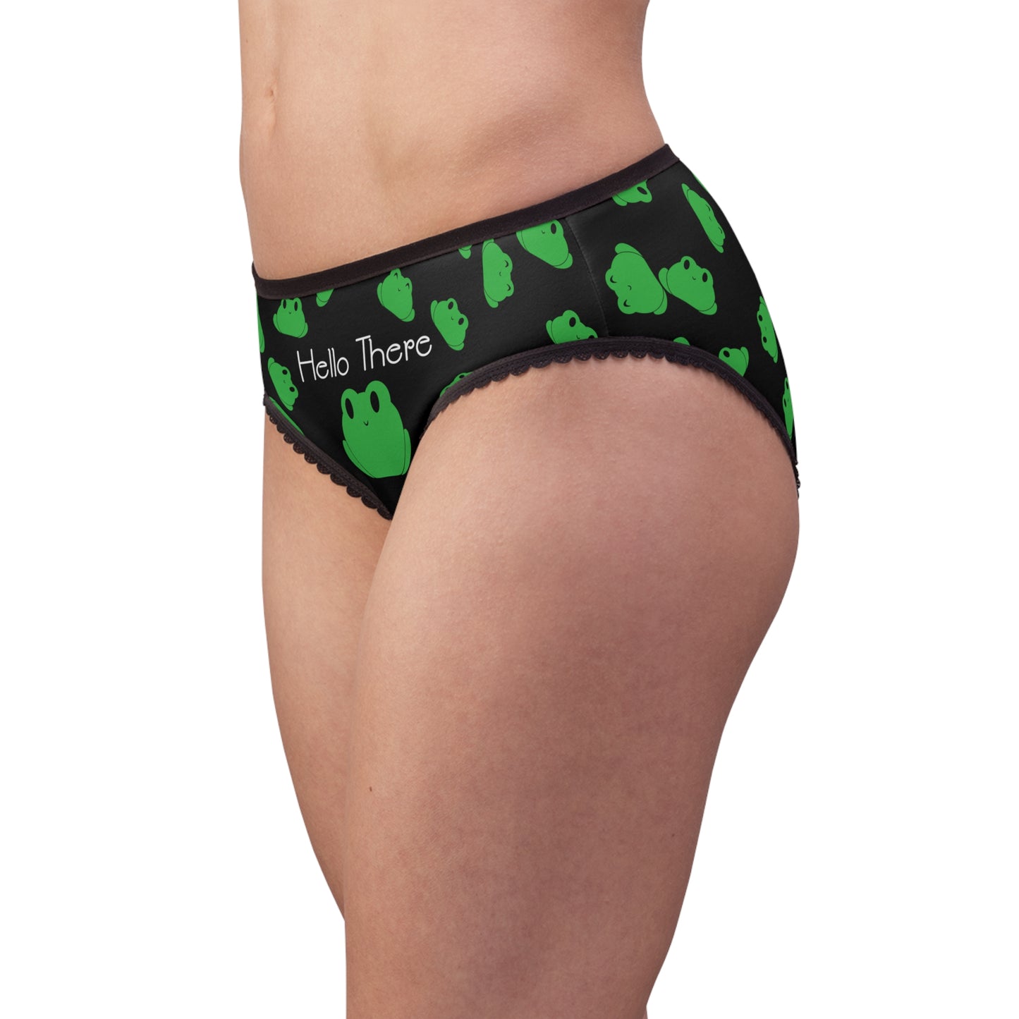 Hello There - Black Briefs