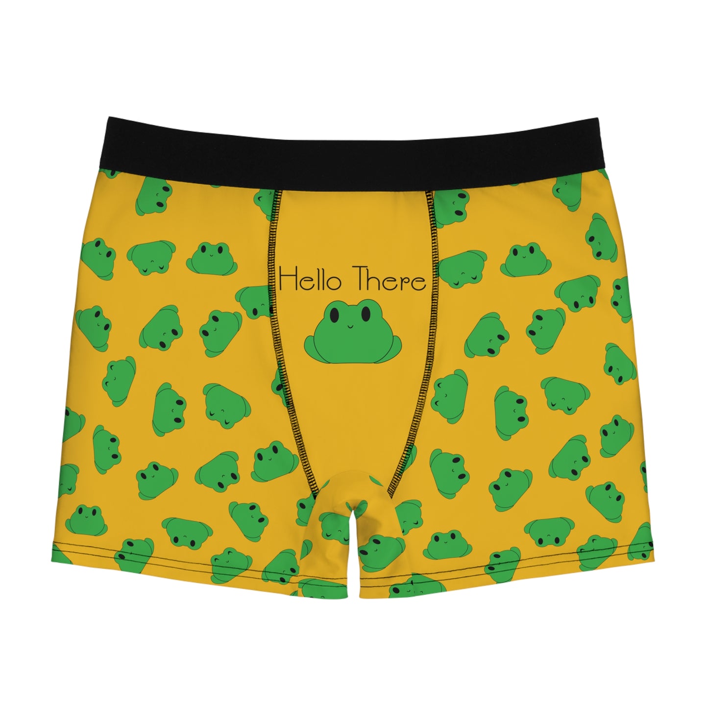 Hello There - Yellow Boxer Briefs
