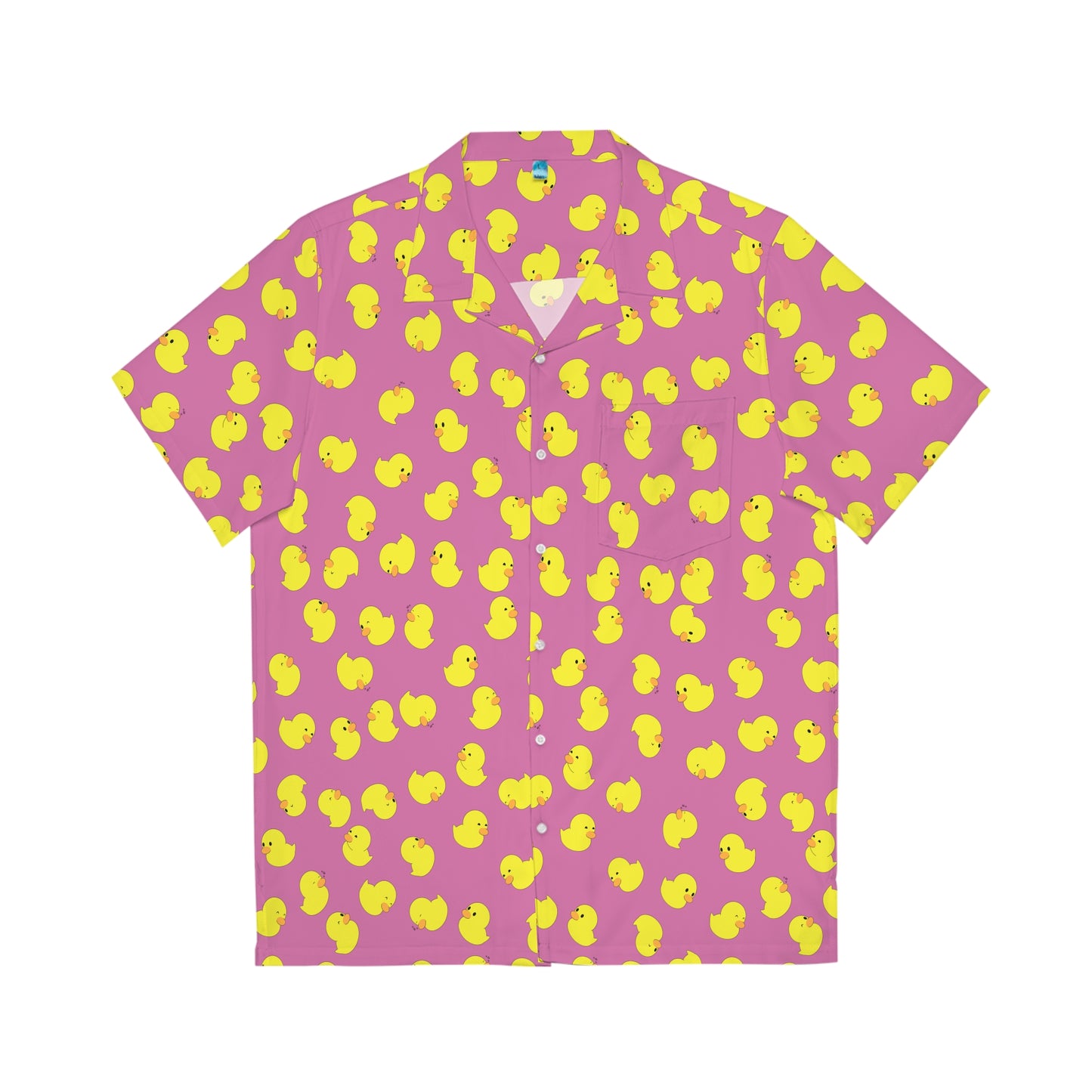 Plain Ducky Hawaiian Shirt (Pink)