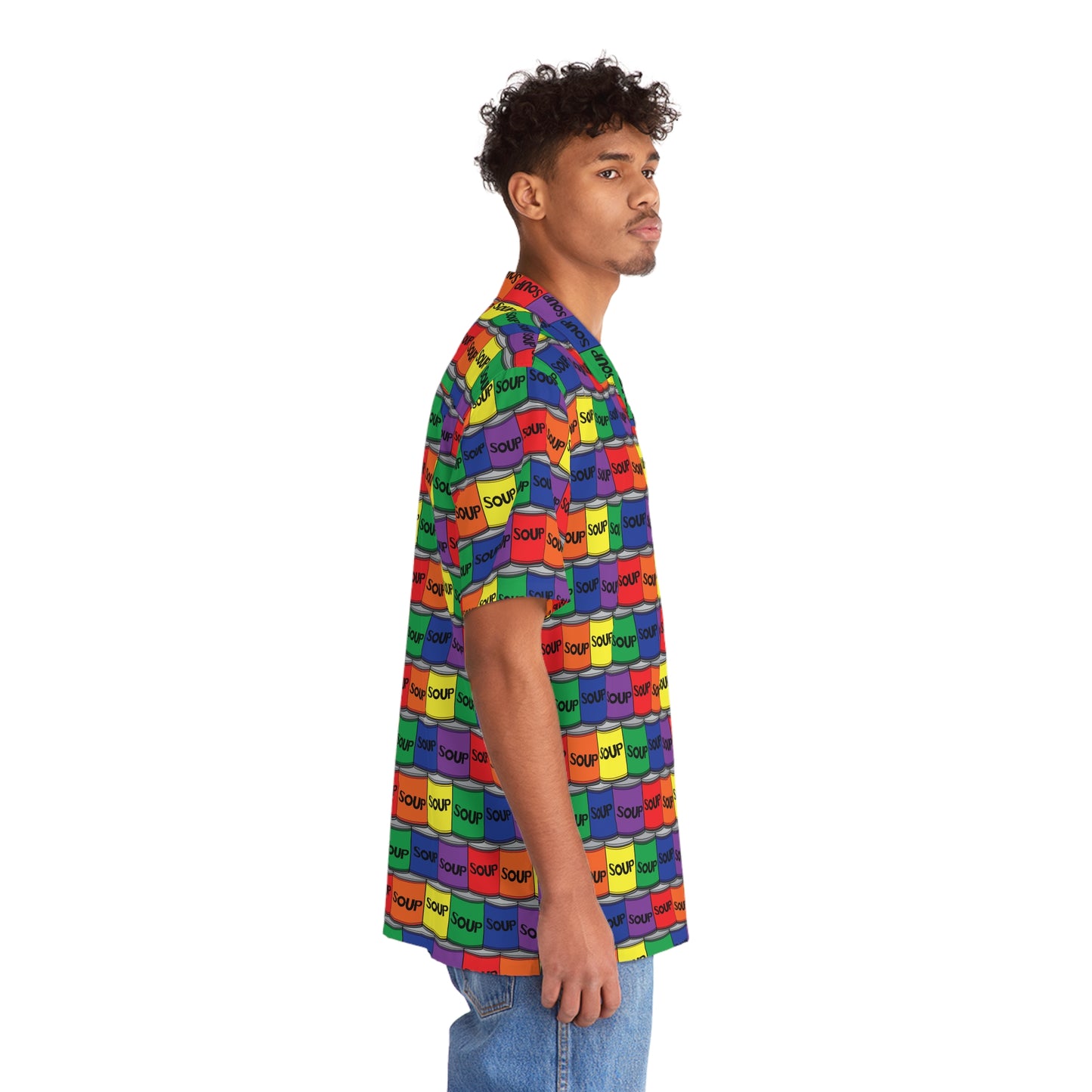 Rainbow Soup Hawaiian Shirt