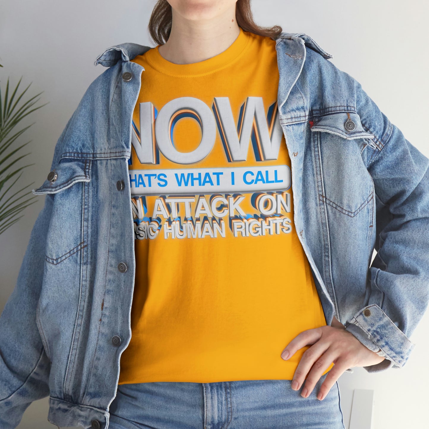 Now That's What I Call an Attack on Basic Human Rights T-shirt