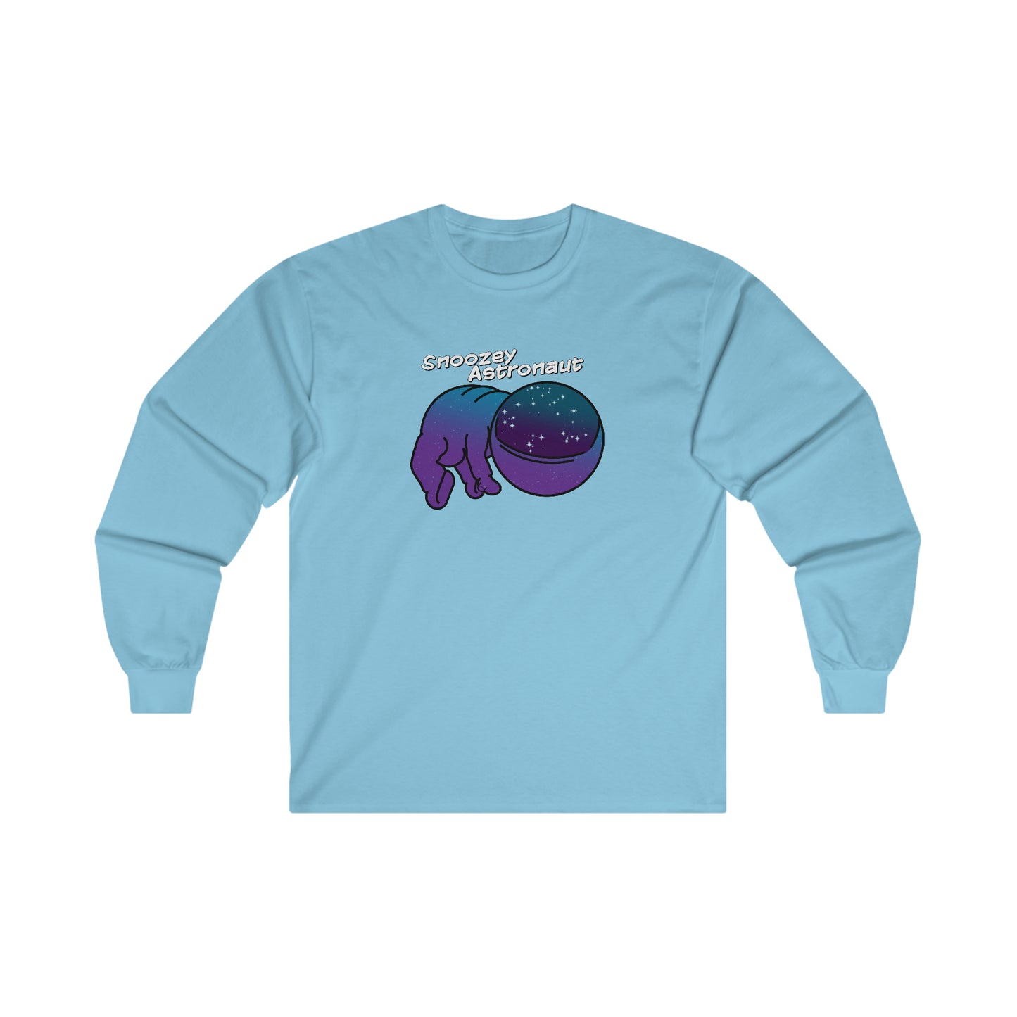 Snoozey Astronaut - Long Sleeve Tee