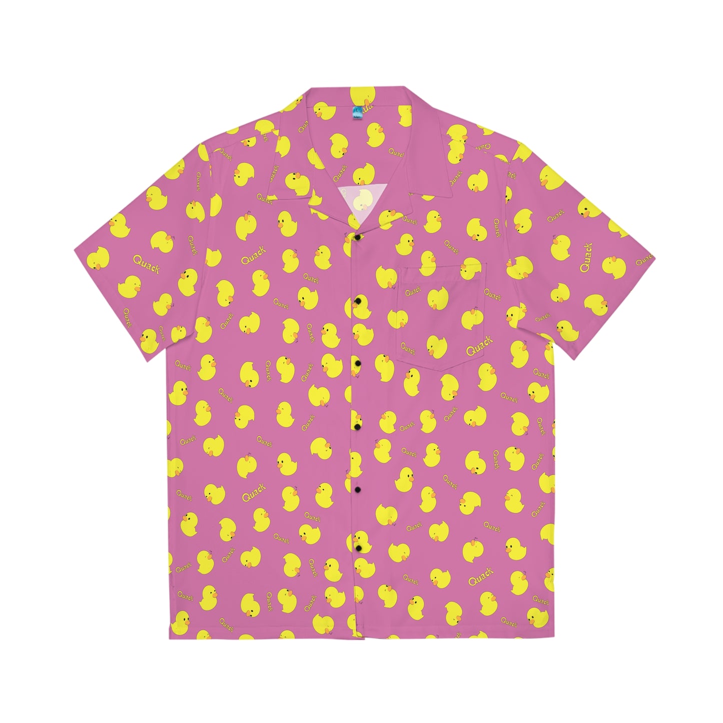 Ducky Hawaiian Shirt (Pink)