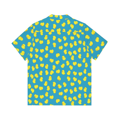 Plain Ducky Hawaiian Shirt (Blue)