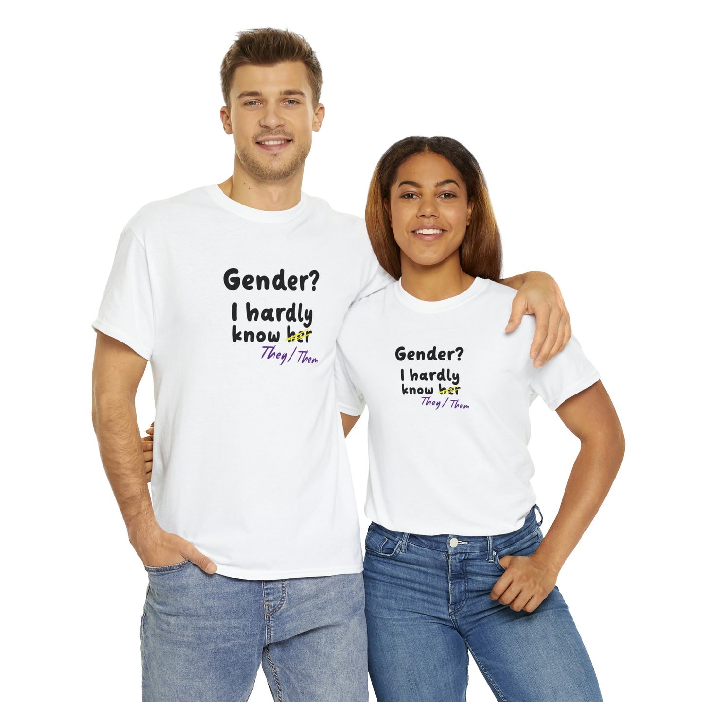 Gender? I Hardly Know They/Them T-shirt