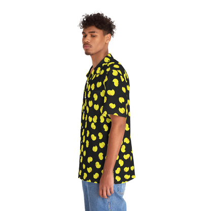 Plain Ducky Hawaiian Shirt (Black)