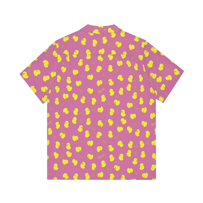 Ducky Hawaiian Shirt (Pink)