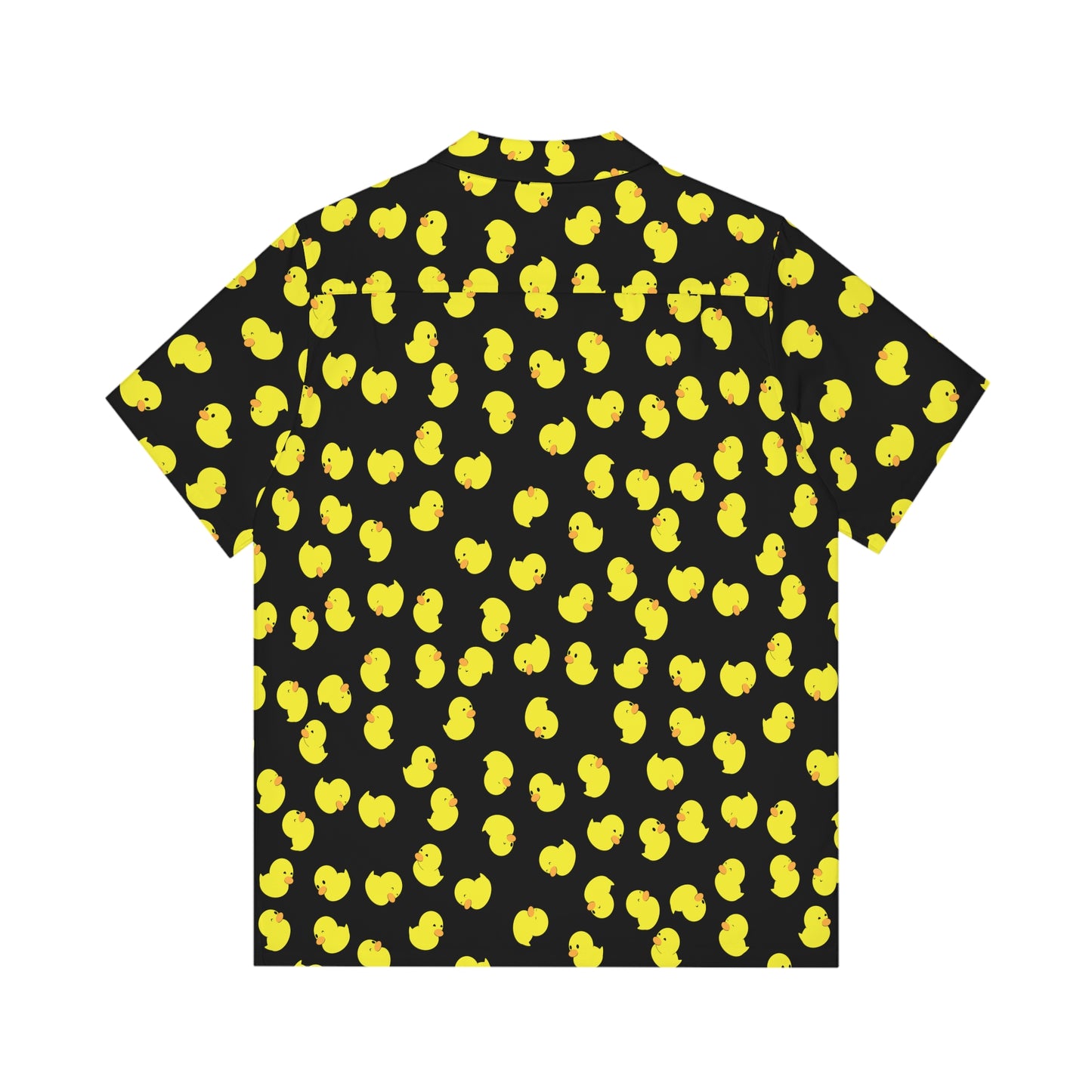 Plain Ducky Hawaiian Shirt (Black)